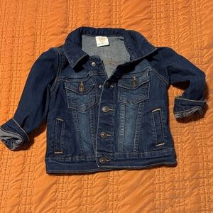 Wonder Nation Dark Blue Kids Jean Jacket